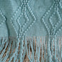 Cuddle Loom Throw Blanket Teal