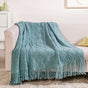 Cuddle Loom Throw Blanket Teal