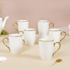 Diamond Textured Coffee Mug Set of 6 330ml