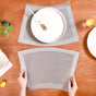 Curvy Contemporary Placemat Set Of 6