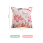 Flowers Of Eden Cotton Cushion Cover 16x16 Inch