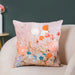 Petal Paradise Cotton Cushion Cover 16x16 Inch