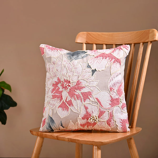 Flowers Of Eden Cotton Cushion Cover 40x40 cm