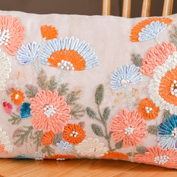 Valley Of Spring Cotton Cushion Cover 50x35 cm