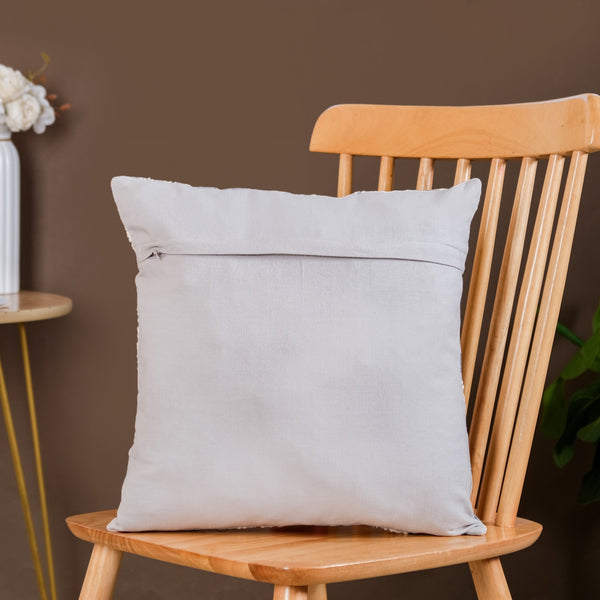 Cool Breeze Embroidered Floral Cushion Cover 40x40 cm