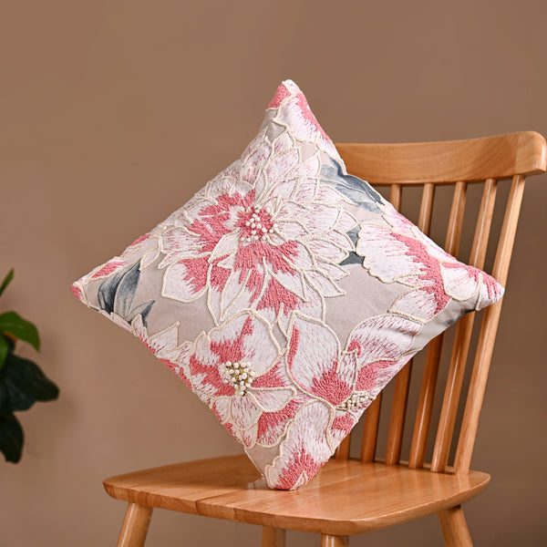 Flowers Of Eden Cotton Cushion Cover 40x40 cm