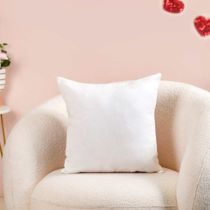 Adorable Hearts Cushion Case Set Of 2 16x16 Inch