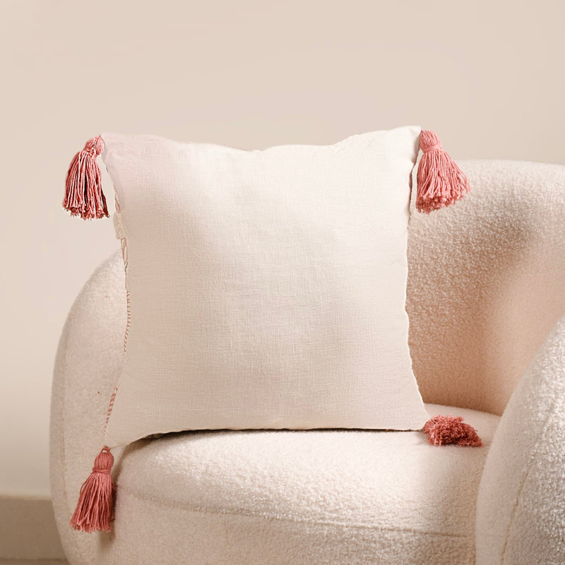 Floral Symphony Couch Cushion Cover 16x16 Inch