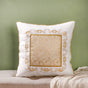 Gold Zari Floral Cushion Cover Set Of 2