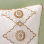 Mehrab Embroidered Zari Lace Cushion Cover Set Of 3