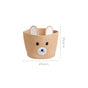 Cute Bear Basket For Kids Room