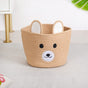 Cute Bear Basket For Kids Room