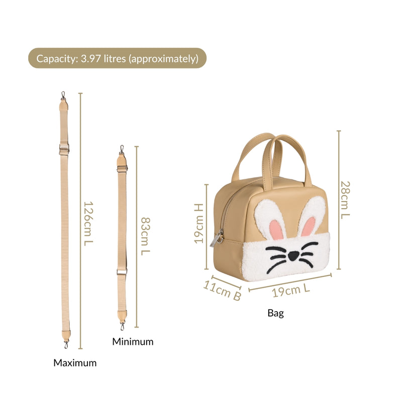 Cute Bunny Leak Proof Lunch Bag For Kids