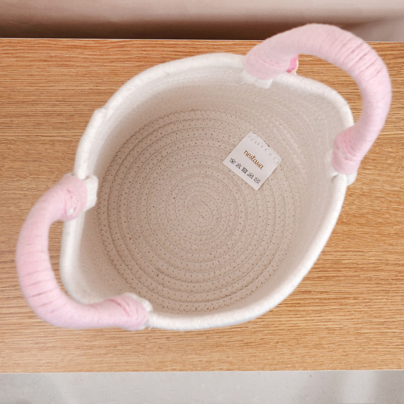 Cute Flower Basket With Handles