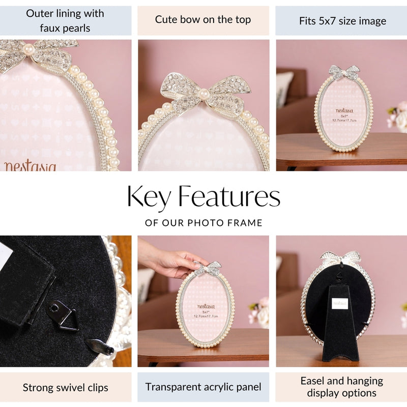 Pearl Photo Frame Large