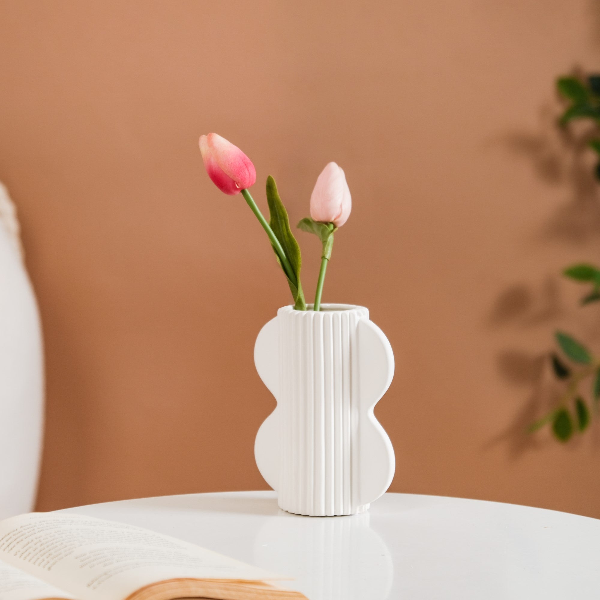 Pleated Vase Online- Unique Vases for Home Decor | Nestasia