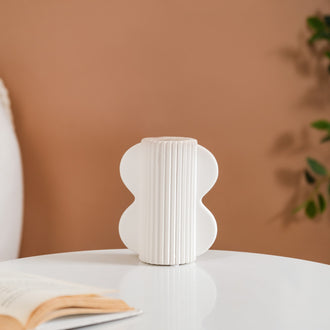 Premium Ceramic Cylindrical Vase