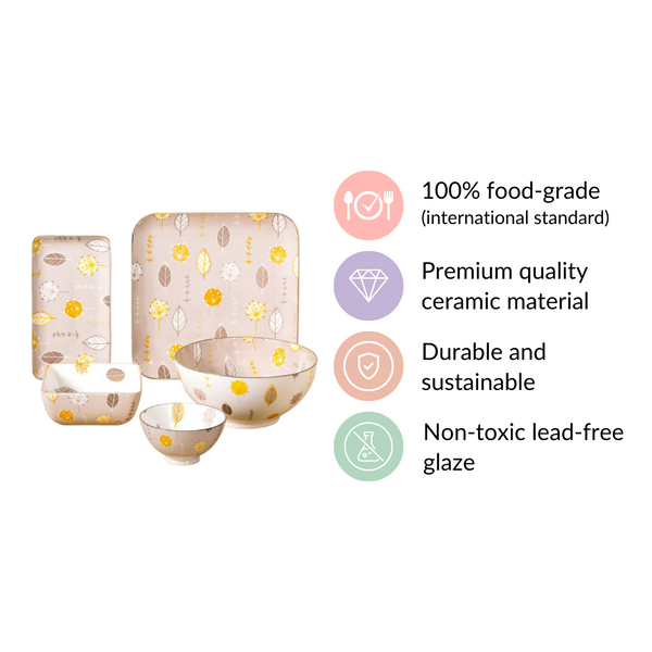 Dandelion 26 Piece Dinnerware For 6