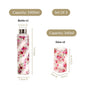 Rose Glass Bottle And Tumbler Set Of 3 In Gift Box