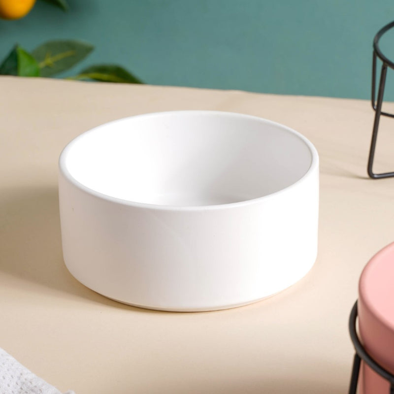 Fruit Bowl With Stand - Bowl, ceramic bowl, serving bowls, noodle bowl, salad bowls, bowl for snacks, snack bowl sets | Bowls for dining table & home decor