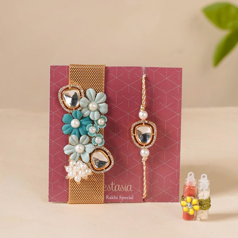 Love & Rakhi Delight Hamper Set Of 10