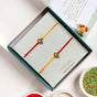 Shubh Ganesh Rakhi Duo Set
