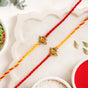 Shubh Ganesh Rakhi Duo Set