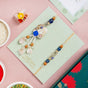 Infinity Evil Eye Rakhi Lumba Gift Set