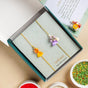 Floral Tassel Rakhi Gift Set