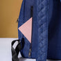 Denim Laptop Backpack Blue