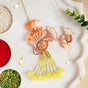 Marigold Bloom Rakhi And Lumba Gift Set