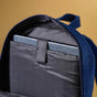 Denim Laptop Backpack Blue