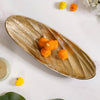 Metal Decorative Platter For Table Gold