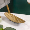 Metal Decorative Platter For Table Gold