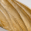 Metal Decorative Platter For Table Gold
