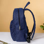 Denim Laptop Backpack Blue