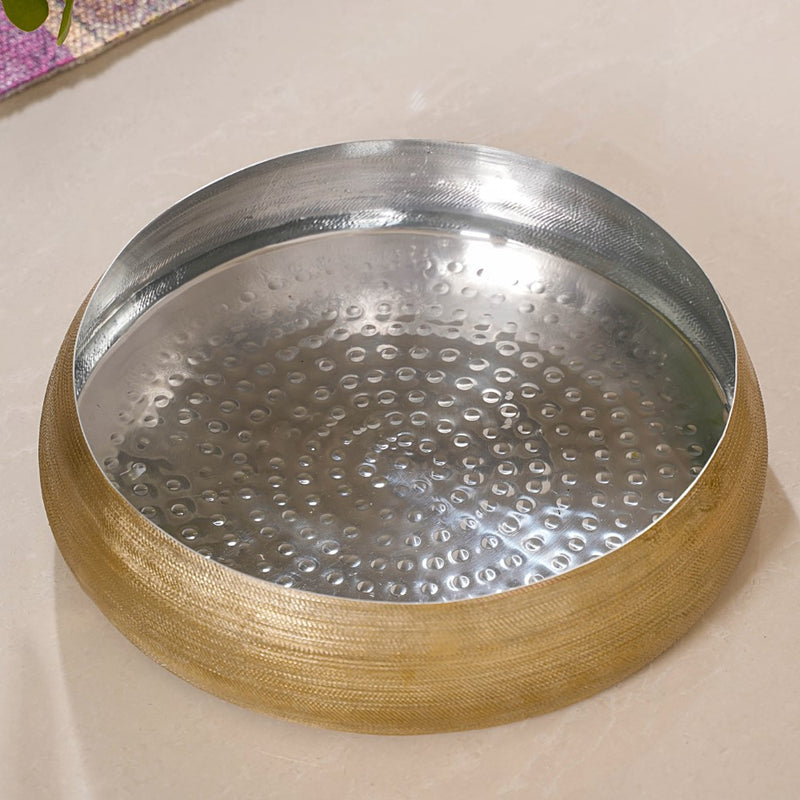 Traditional Metal Urli Bowl Set Of 3