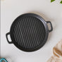 Black Oven Plate Large