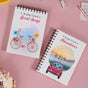 Adventurous Spiral Planner And Notepad Set 8x6 Inch