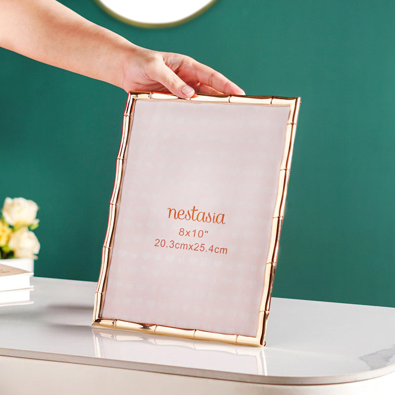 Large Gold Eco Edge Photo Frame 20x25cm