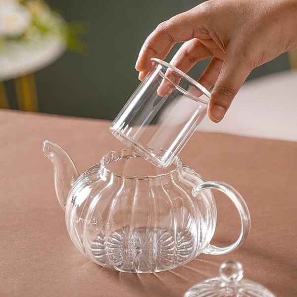 Tea Serving Pot And Cup Set - Tea cup set, tea set, teapot set | Tea set for Dining Table & Home Decor