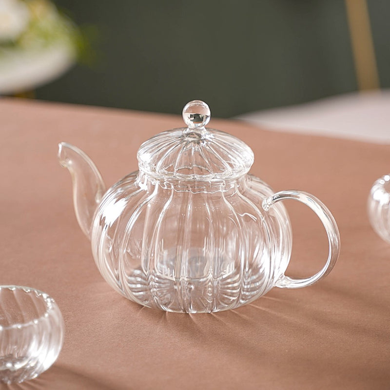 Tea Serving Pot And Cup Set - Tea cup set, tea set, teapot set | Tea set for Dining Table & Home Decor