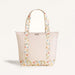 The Garden Stroll Tote Large Canvas Zipper Tote Bag