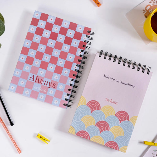 Floral Sunshine Undated Planner & Notebook Kit Online - Premium ...