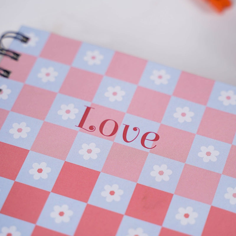 Floral Sunshine Undated Planner & Notebook Kit 8x6 Inch