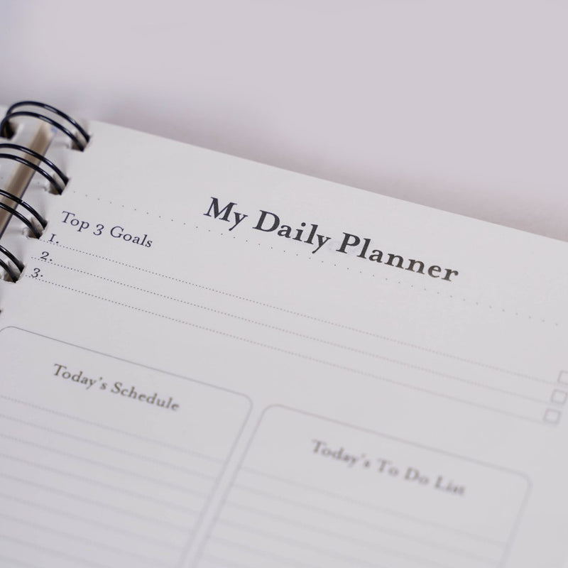 Floral Sunshine Undated Planner & Notebook Kit 8x6 Inch