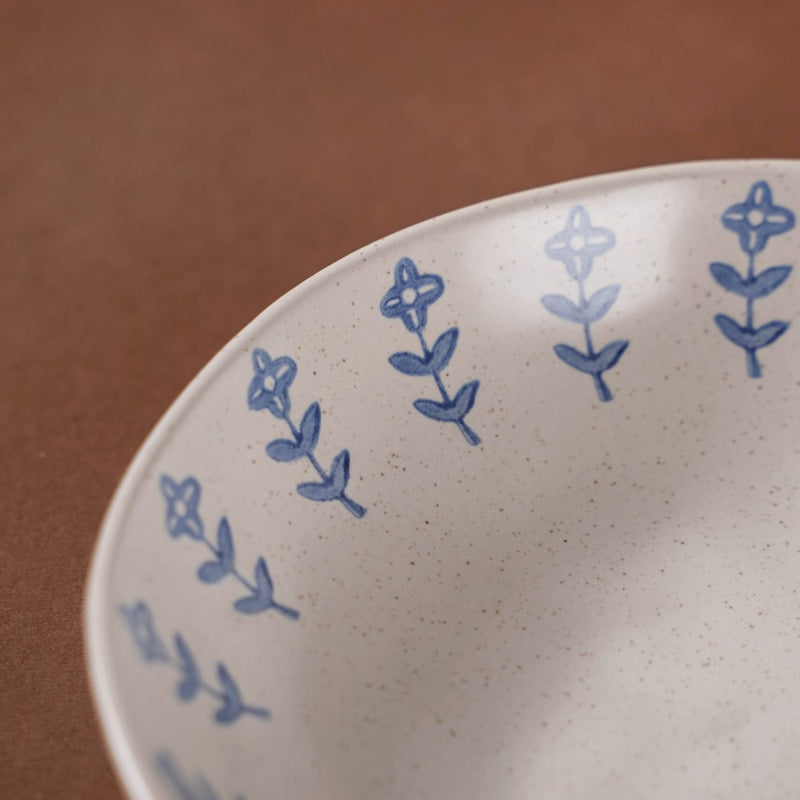 Flora Deep Dish - Serving plate, pasta plate, lunch plate, deep plate | Plates for dining table & home decor