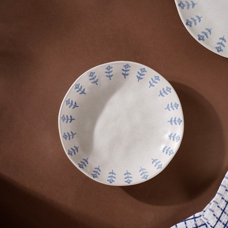 Flora Deep Dish - Serving plate, pasta plate, lunch plate, deep plate | Plates for dining table & home decor