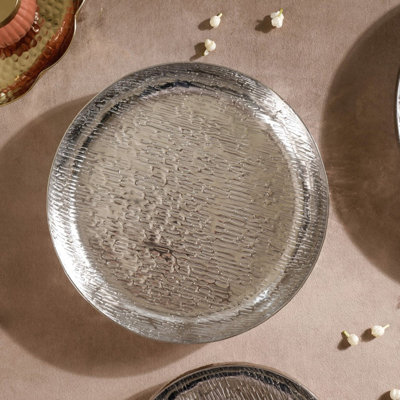 Flower Urli Silver Set Of 3