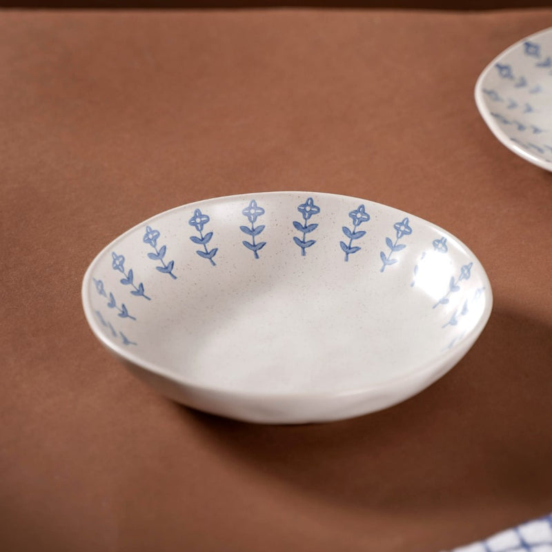 Flora Deep Dish - Serving plate, pasta plate, lunch plate, deep plate | Plates for dining table & home decor